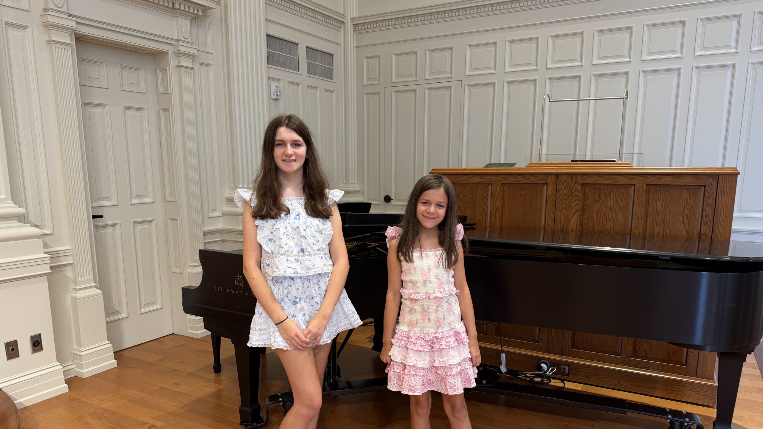 Sister's on the Piano